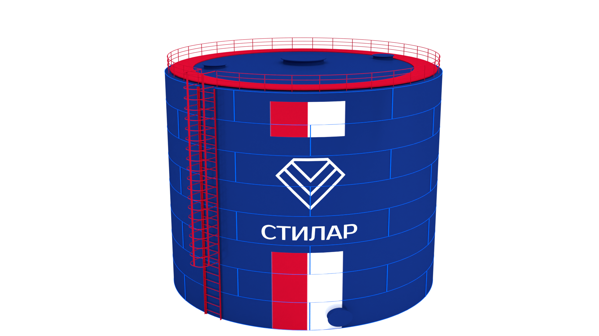 Сборный РВС 3000 м³